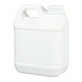 thumbnail image 1 of Contenedor de HDPE de 2 l con tapa, diseñado para una gestión eficiente de líquidos en el hogar. blanco lechoso, 1 of 9