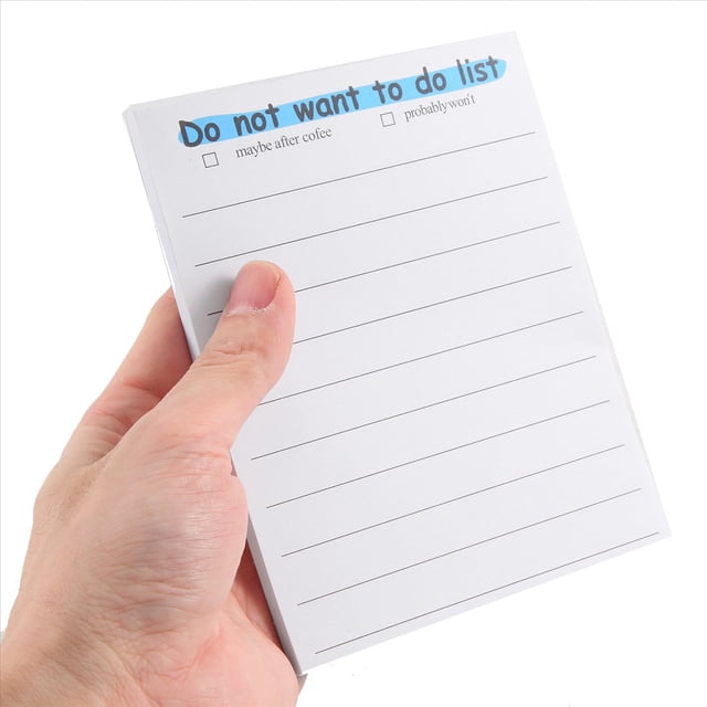 Nota Adhesiva Divertida, Bloc de Notas de de Tareas PapeleríA Divertida, Suministros de Oficina, Etiquetas para Cuadernos, Nota Adhesiva de Escritorio 50 PáGinas,B