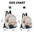 thumbnail image 2 of FORMRS Mini Backpack Purse for Women Quilted Travel Daypack Casual Shoulder Bag, Abstract Landscape, 2 of 7