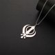 thumbnail image 5 of Classic Sikhism Symbol Necklace for Women Men Stainless Steel Sikh Khanda Necklaces Religious Protection Amulet Jewelry, 5 of 5