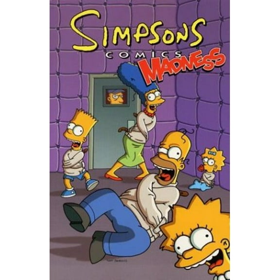 Pre-Owned Simpsons Comics Madness (Paperback) 9780060530617