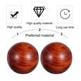 thumbnail image 3 of AURARMLET 2pcs Small Massagers Handheld For Hand Muscle Movement Brown Rosewood, 3 of 6