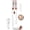 White, variant on Women Face Epilator: 2 in 1 Epilator & Shaver, Cordless Rechargeable Hair Removal for Upper Lip, Chin, Bikini & Legs, Gentle Root Removal for Coarse & Fine Hair (White)