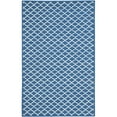 thumbnail image 5 of SAFAVIEH Newport Lalit Geometric Cotton Area Rug, Indigo/Ivory, 5'6" x 8'6", 5 of 5