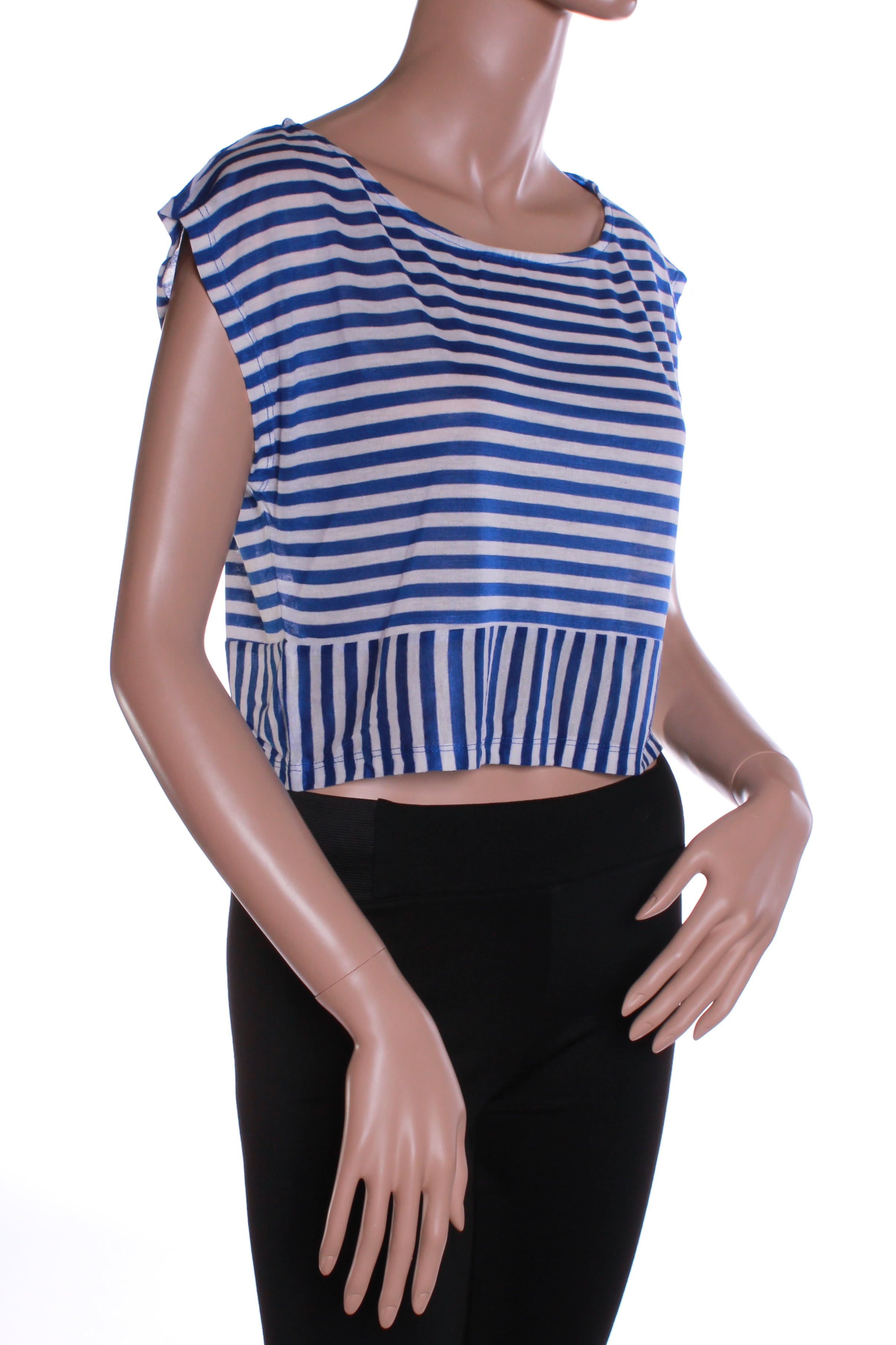 Emmalise Junior Women's Comfortable Fit Crop Short Sleeves Top Shirt