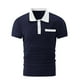 thumbnail image 3 of Blusa y camisa de manga corta con cuello vuelto, cuello de verano, moda, bolsillo en el pecho, camisa de manga corta para hombre, botones, manga corta, cuello, top/camisa, tops para hombre, 3 of 8