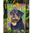 thumbnail image 3 of Carolines Treasures SS4869GF 11 x 15 Po Rottweiler Easter Eggstravaganza Drapeau-Jardin Taille, 3 of 3