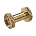 thumbnail image 3 of Dritz Short Post Chicago Screws, 3 Count, Brass, 3 of 6