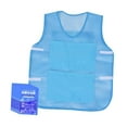 thumbnail image 4 of Colaxi Cooling Vest Portable with 8 Ice Packs for Hot Weather Work Gardening Men Women Blue, 4 of 10