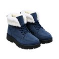 thumbnail image 3 of Noothes Warm Winter Boots for Women, Fleece Lined High Top Ankle Booties Non Slip Platform Snow Boots for Ladies Cold Weather Comfortable Outdoor, 3 of 8