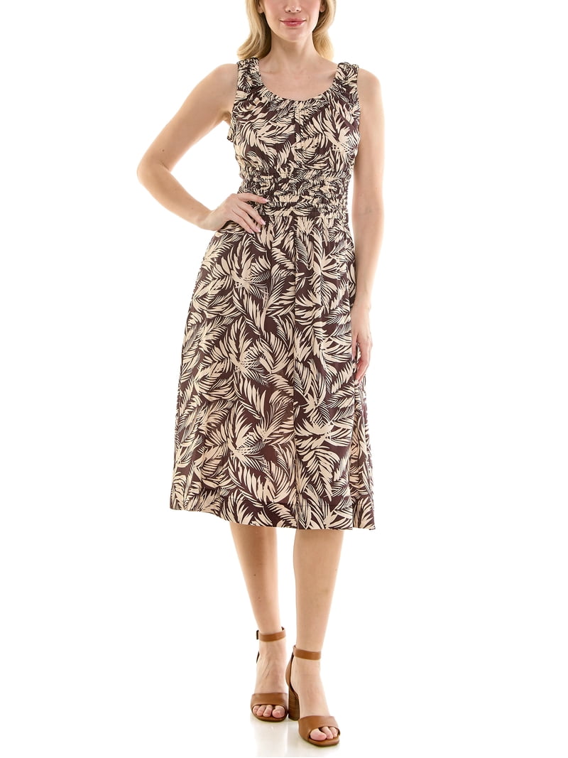 nicole miller ladies sleeveless dress Women's Midi Tank sizes,S-XL, Multicolor Web Collection: Embellished