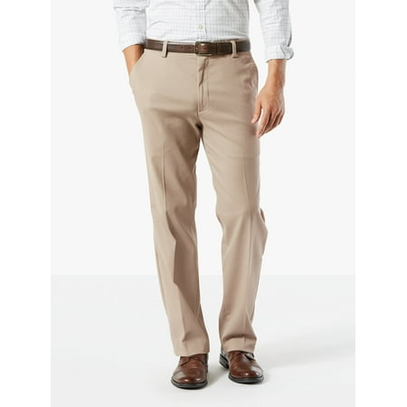 Dockers Men's Classic Flat Front Easy Khaki Pant with Stretch