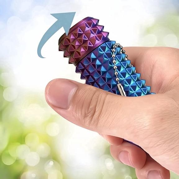 Portable Mini Stress Relief Toy, Sensory Keychain, 3D Printed Relief , a Keychain for Relieving Anxiety
