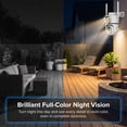 thumbnail image 5 of Outdoor Security Camera, Dual Lens 2MP+2MP Wi-Fi 6 Pan-Tilt, IP65 Weatherproof, 20m IR Night Vision & 2-Way Audio, 5 of 12