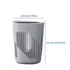 thumbnail image 3 of Fiudx Ofertas relámpago Bote de basura para cocina, latas de papel huecas y prácticos botes de basura de plástico sin tapa para sala de estar, dormitorio, hogar con anillo de presión, 3 of 6