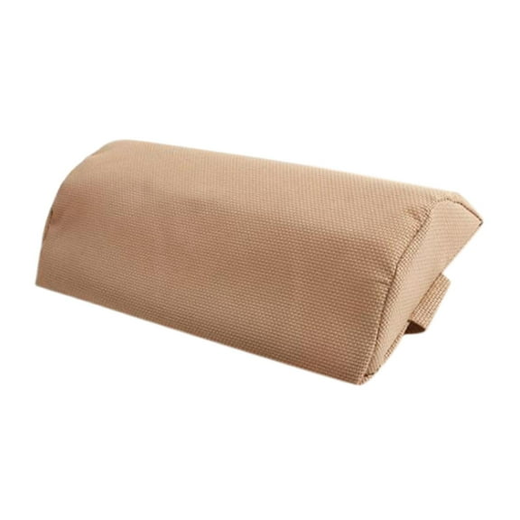 CarpNettore Chaise Lounge Head Pillow Headrest Pillow Comfortable Portable Easy Installation Beige