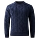thumbnail image 2 of pstuiky Camisas de manga larga abrigadas para hombre, Camiseta de manga larga con cuello redondo, elástica, cálida y de color liso para hombre salir tops xl, 2 of 7