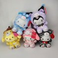 thumbnail image 2 of Gran oferta Tigre Sanrio Kulomi KT gato de peluche de juguete Cinnamonroll perro melodía Animal relleno regalo de cumpleaños para niños acompañamiento para niños pequeños, 2 of 4