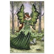 Tree-Free Greetings All Occasion Greeting Card 12 Pack, 4x6, Lady of the Forest Fairy (FS64558)
