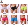 thumbnail image 3 of Calzoncillos De Rayas Transparentes Para Hombre Sexy Bóxer De Baja Altura Bulgepangjing, 3 of 3