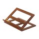 thumbnail image 3 of Soporte de madera para libros, estante para ordenador portátil, bandeja ligera plegable, estante ajustable versátil y moderno, soporte para libros de, 3 of 9