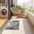 thumbnail image 4 of Yayeee Doormat for Indoor Entrance 32" x 20" Non Slippery Floor Rug, Pink Boat, 4 of 8