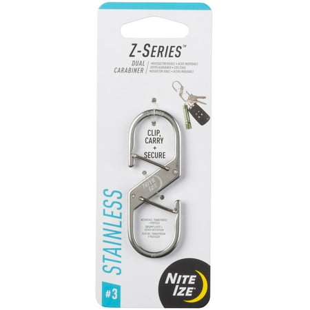 

Nite Ize Z-Series Dual Stainless Steel Carabiner #3