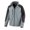 Grey/Black, variant on Result Mens Ice Fell Hooded Softshell Breathable Waterproof Jacket (345 GSM)