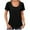 Black, variant on AherBiu T Shirts for Women Crew Neck Short Sleeve Casual Tees Lightweight Comfy Stretchy Cotton Tshirts Tops