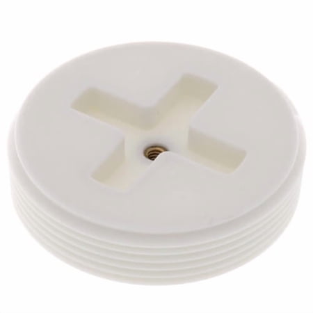 Sioux Chief 3 Slotted Flush Plug w/ Threaded Brass Insert - 878-30