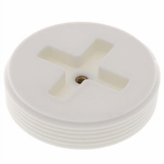 Sioux Chief 3" Slotted Flush Plug w/ Threaded Brass Insert - 878-30