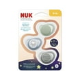 thumbnail image 2 of NUK Orthodontic Pacifier, Neutral, 0-6 Months, 3-Pack, Unisex, 2 of 13