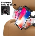 thumbnail image 3 of MoKo Support de Téléphone/tablette pour Voiture, Support de Tablette Réglable pour Appareils de 4-11 Pouces, Compatible avec iPhone 11 Pro Max/11 Pro/11, 3 of 6