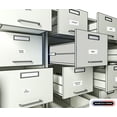thumbnail image 4 of Dry Erase Magnetic Shelf Label Magnets 1" x 2" White (25 Pack), 4 of 5