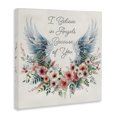 thumbnail image 3 of Stupell Industries French Country Floral Believe In Angels Canvas Art, 17 x 17, by Nicole DeCamp, 3 of 8