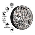 thumbnail image 4 of Gukieu Leopard And Zebra Print Car Tire Cover, Adjustable Waterproof and Dustproof Tire Protection Cover, Suitable for SUV, Truck, Van-14 inch, 4 of 6