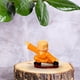 thumbnail image 5 of Brazil Wooden Potted Plants Home Decoration Colorful Four Small Monks Shaolin Kung Monks Resin Decoration, 5 of 6
