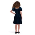 thumbnail image 5 of Kensie Girl Velvet Rhinestone Evergreen Dress, Sizes 4-16, 5 of 5