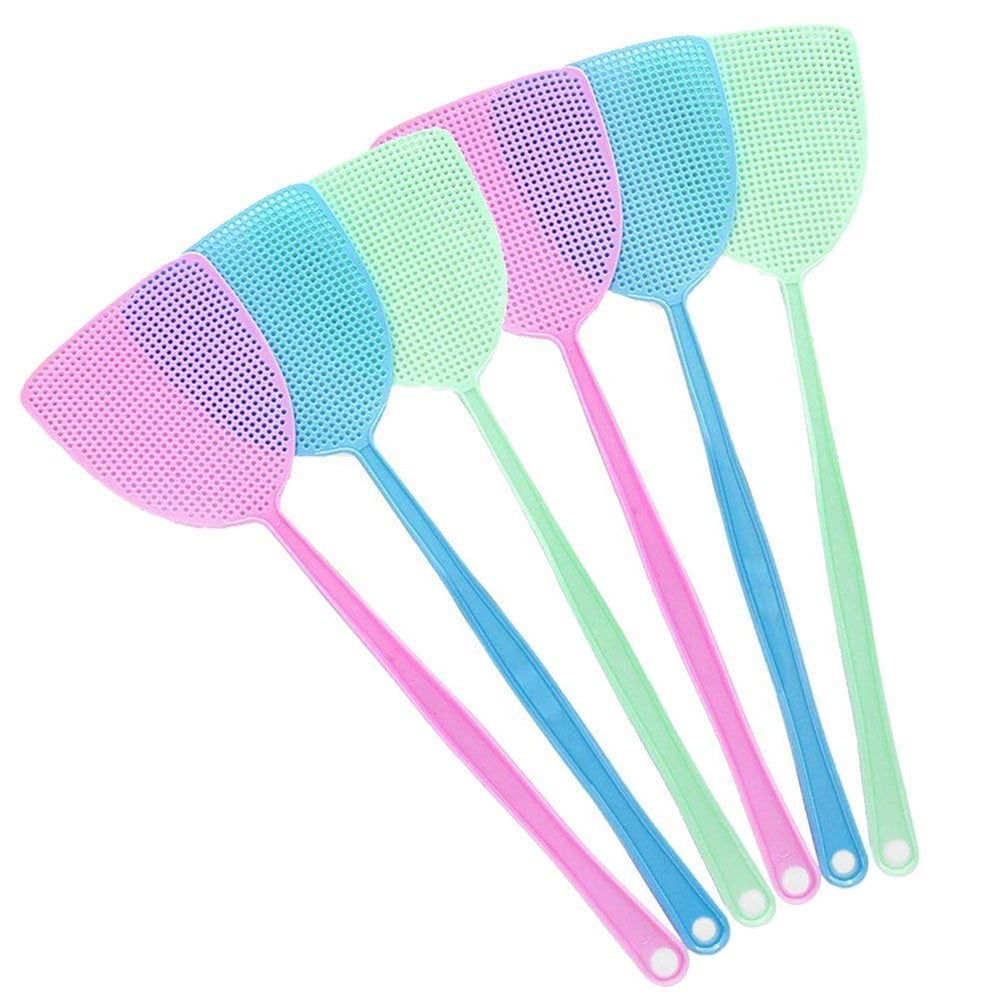 Fly Swatters Plastic Fly Squatters Flexible Manual Fly Swat Pest Insect