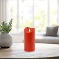 thumbnail image 2 of LumaBase Battery Operated Cream Colored Pillar Candle with Moving Flame (9 inches), 2 of 11