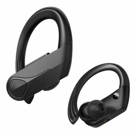 Mpow Bluetooth Sport Earbuds, Flame Solo Bass+ in Ear Wireless ENC Noise Cancellation Mic, USB-C Fast Charging 28H Playtime IPX7 Waterproof