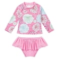 thumbnail image 1 of Trajes de baño para niños Trajes de baño de manga larga divididos para niñas Trajes de baño para niños con protección solar Traje de playa para bebés Trajes de aguas termales, 1 of 5