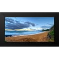 thumbnail image 2 of Bennion, Scott 14x9 Black Modern Framed Museum Art Print Titled - Little Beach - Maui, 2 of 5