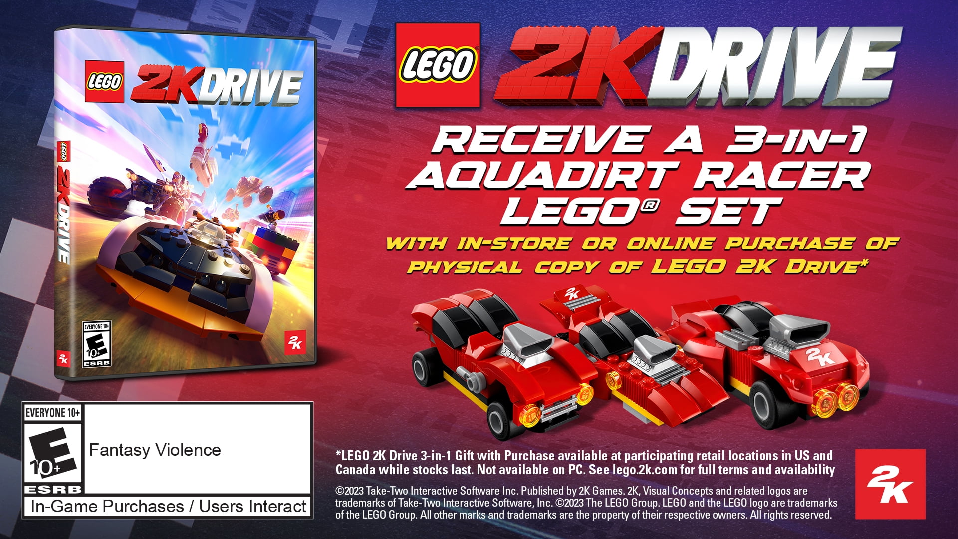 Jogo Lego 2K Drive PS4 - JHP STORE