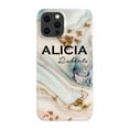 thumbnail image 1 of Personalised Fantasia Marble Name iPhone 14 Pro Max Case,iPhone 16 Pro, 1 of 5