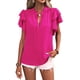 thumbnail image 1 of Tops de Verano para Mujer Rosa Rojo S, 1 of 8