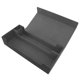 thumbnail image 2 of Caja de almacenamiento de tarjetas de cuero sintético con cierre magnético y cajón para más de 550 tarjetas de juego, color negro., 2 of 14