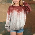 thumbnail image 2 of KPOPLK Girls' Outerwear Jackets Kids Soft Fleece Zip up Hoodie with Pockets 5-37 years(9-10 Years,Red), 2 of 6