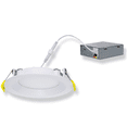 thumbnail image 2 of LED Direct Fit Slim Downlight 8in 18W CCT Select Baffle Trim, 2 of 5