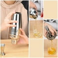 thumbnail image 3 of 10 Piece Home Cocktail Shaker Set Professional Stainless Steel Bartender Drink Making Tools for Christmas,Party & Festival(350Ml), 3 of 6